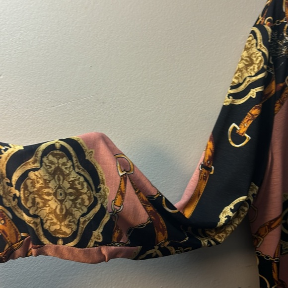 BOGO. Chain link button up dress-2 colors - Picture 4 of 4